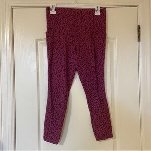 Athleta Leopard Print Leggings